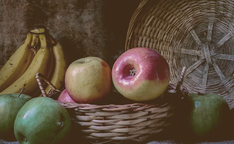 Basket of fruit Basket of fruit