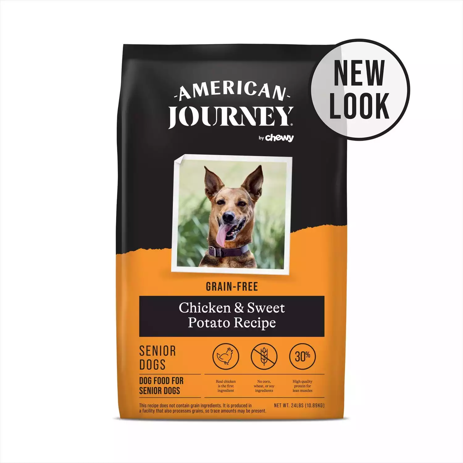 American Journey Senior Chicken & Sweet Potato Recipe Grain-Free  Dry Dog Food, 24-lb bag