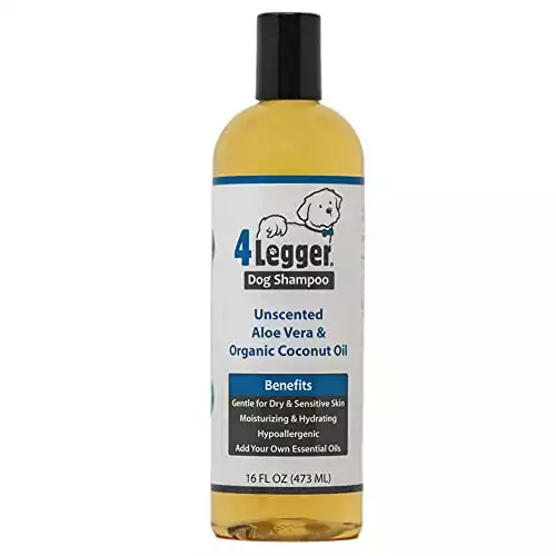 4Legger Organic Hypo-Allergenic Unscented Dog Shampoo