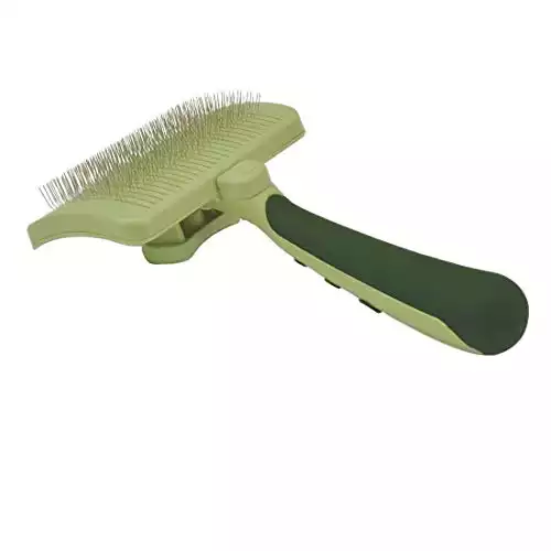 Coastal Pet Safari Self-Cleaning Slicker Brush for Dogs