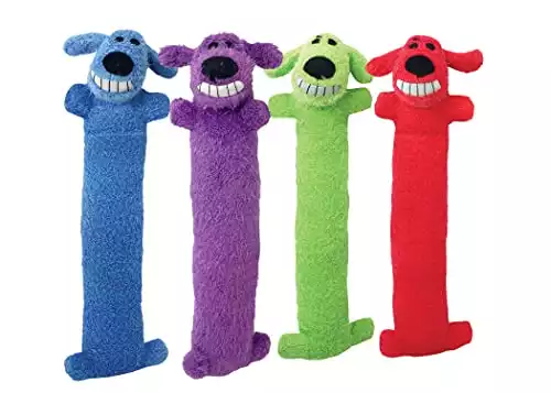 Multipet Loofa Dog Plush Dog Toy