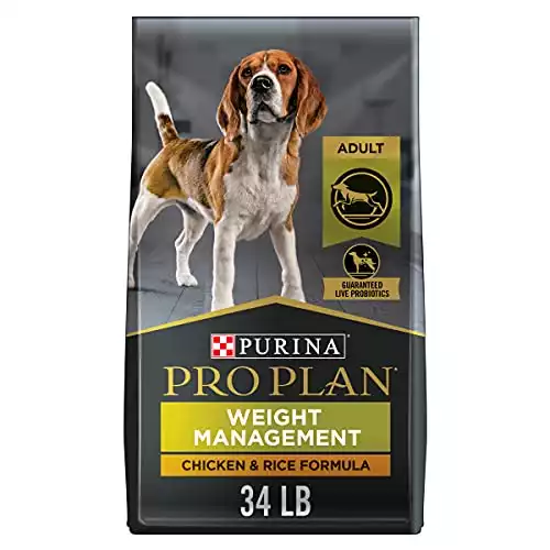 Purina Pro Plan Weight Management Dog Food With Probiotics