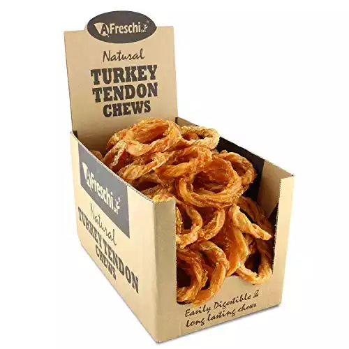 Afreschi Turkey Tendon Dog Treats