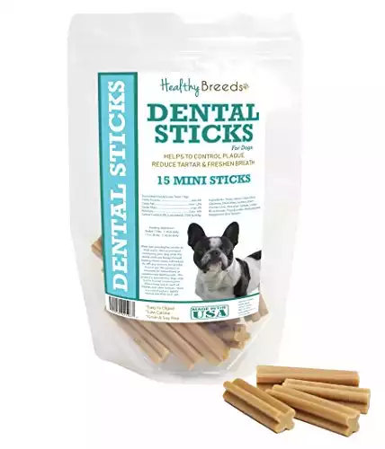 Healthy Breeds French Bulldog Dental Sticks