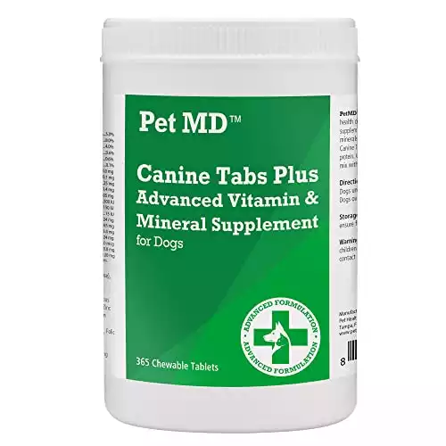 Pet MD Canine Tabs Plus