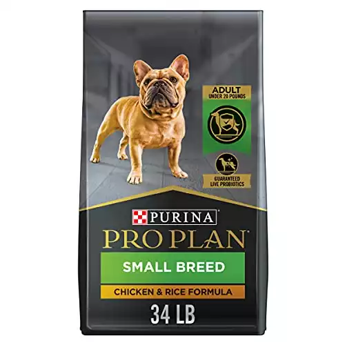 Purina Pro Plan Small Breed Dog Food With Probiotics