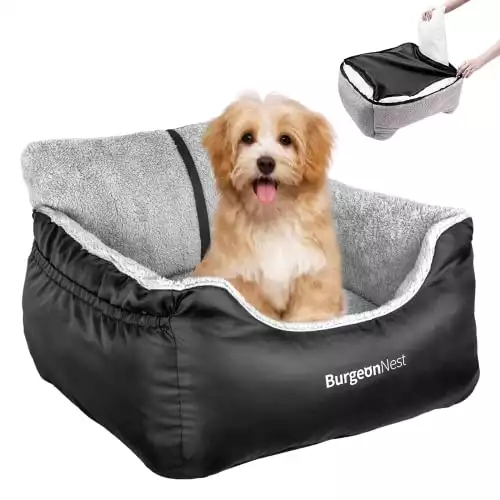 BurgeonNest Dog Car Seat for Small Dogs