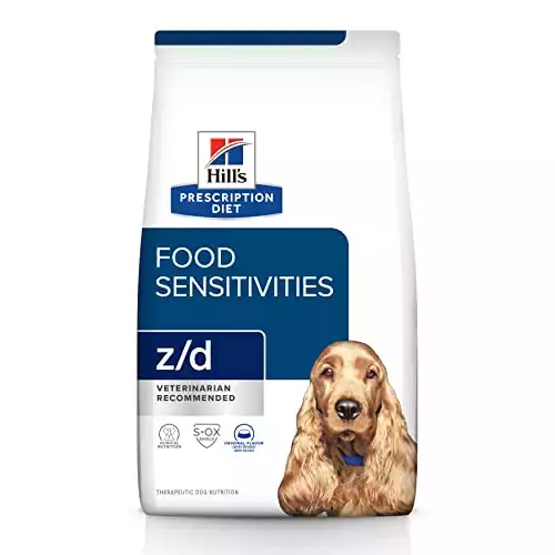 Hill’s Prescription Diet z/d Skin/Food Sensitivities Dry Dog Food