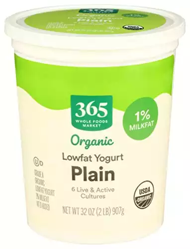 365 by Whole Foods Market, Yogurt Plain Low Fat Organic