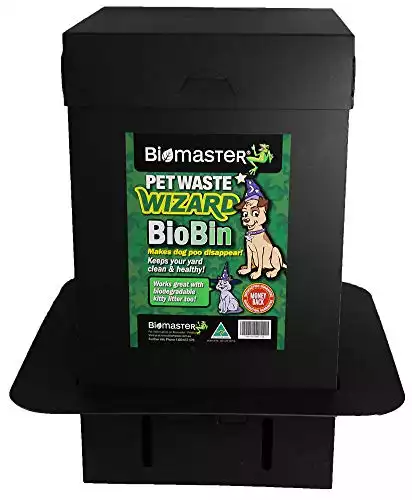 Pet Waste Wizard BioBin Waste Disposal Unit