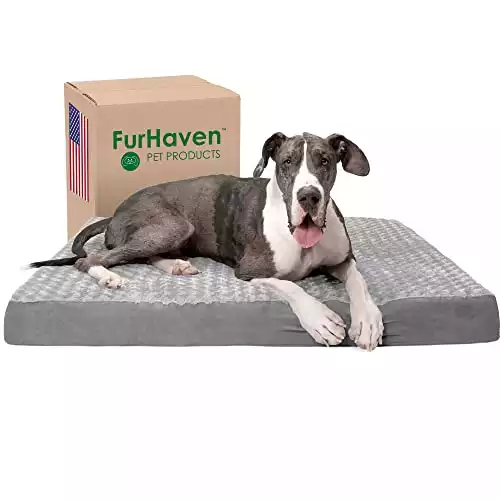 Furhaven NAP Ultra Plush Orthopedic Deluxe Dog Bed
