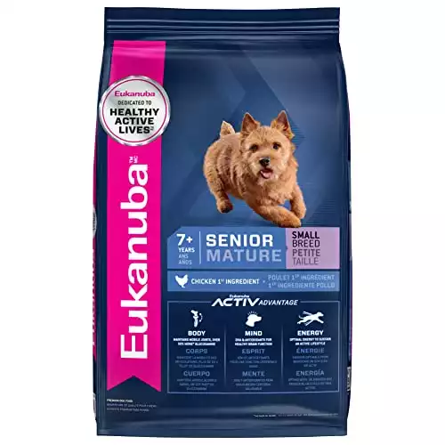 Eukanuba Senior Small Breed Dry Dog Food