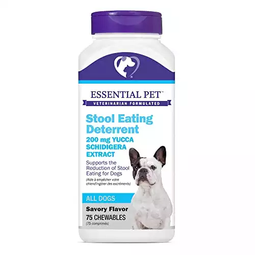 Stool Eating Deterrent with Yucca Schidigera Extract for Dogs