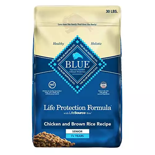 Blue Buffalo Life Protection Formula for Senior Dogs - Chicken & Brown Rice