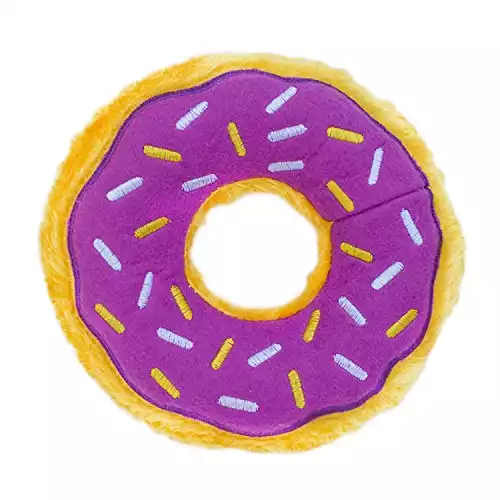 ZippyPaws Donut Squeaky Toy