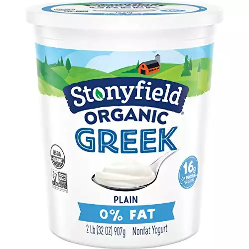 Stonyfield Organic Greek Nonfat Yogurt