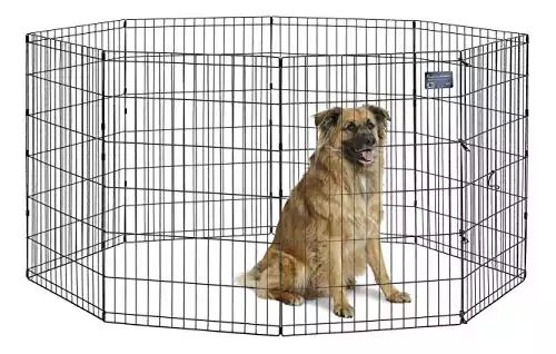 MidWest Homes for Pets Foldable Metal Dog Exercise Pen