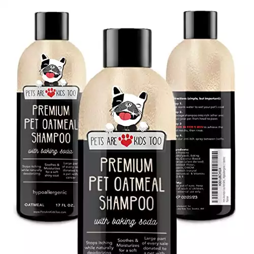Pets Are Kids Too Premium Oatmeal Shampoo
