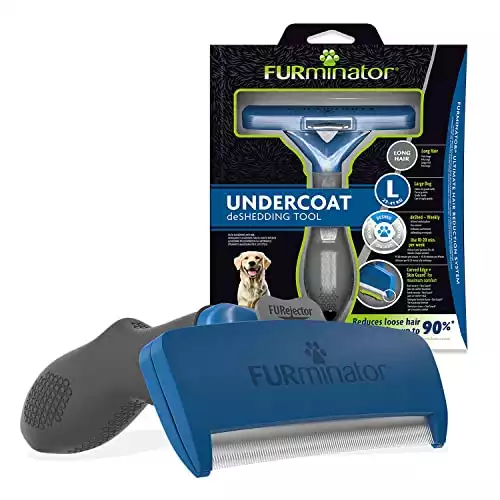 FURminator Undercoat Deshedding Tool for Dogs