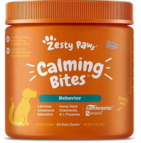 Zesty Paws Calming Bites