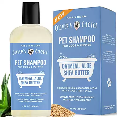 Oliver’s Choice Dog Shampoo with Oatmeal and Aloe