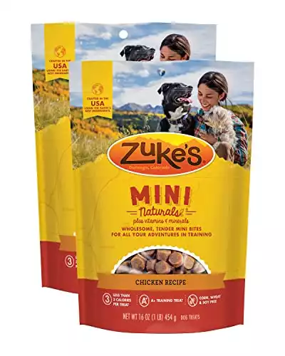 Zuke’s Natural Training Dog Treats