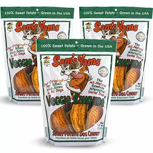 Sam's Yams Sweet Potato Dog Treats