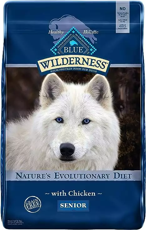 Blue Buffalo Wilderness High Protein Senior Dry Dog Food