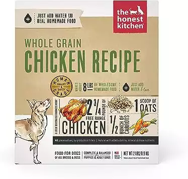 The Honest Kitchen Whole Grain Chicken Dehydrated Dog Food